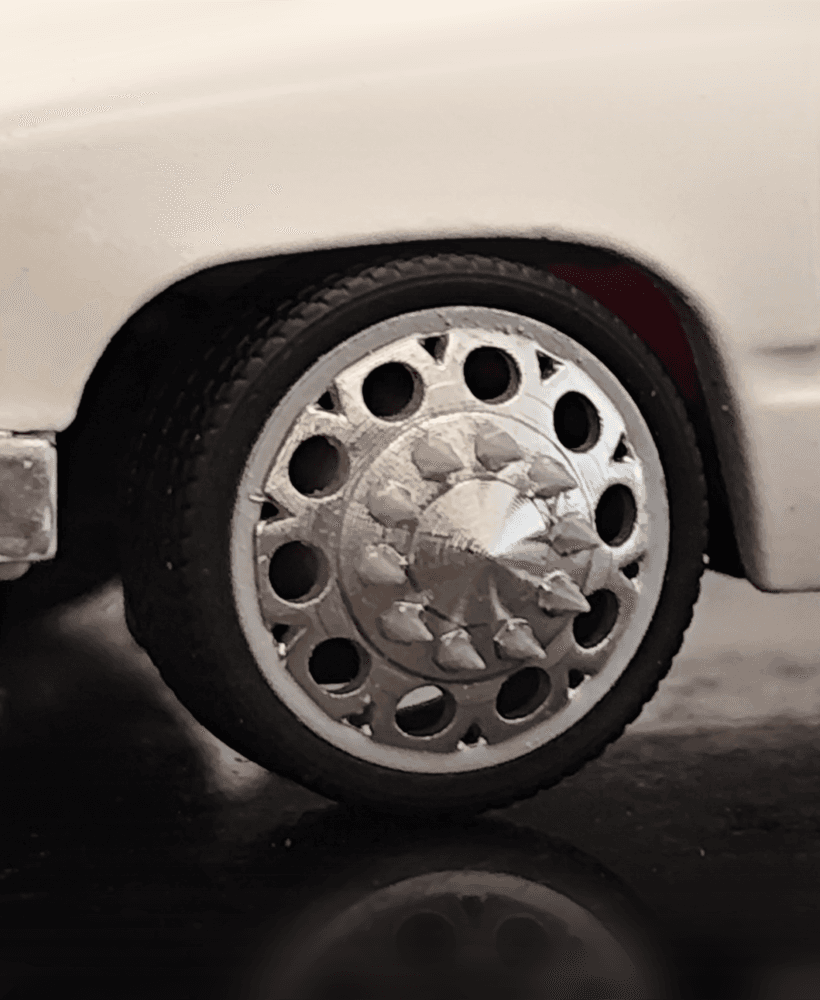 Alcoa Mega Hole Plus 1/64 Dually Wheels 3d model