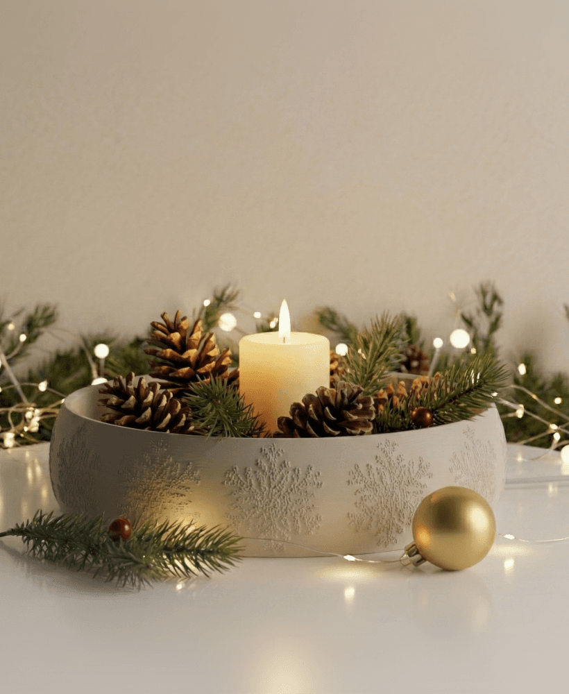 Christmas bowl 3d model