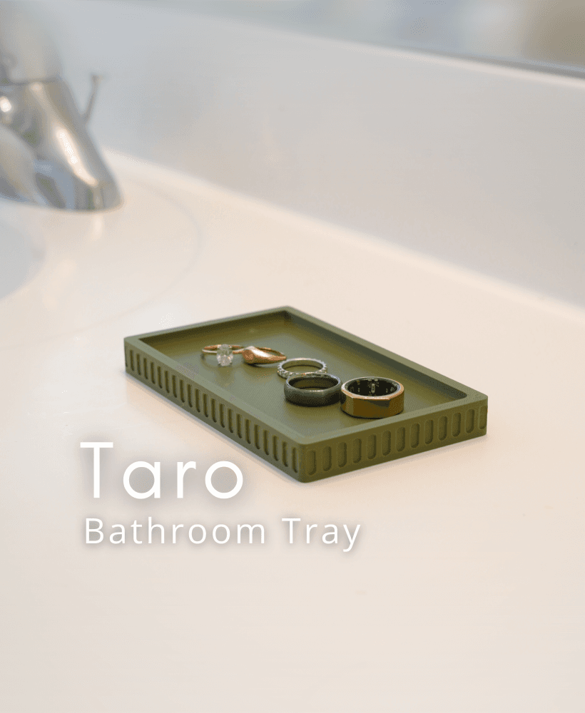Taro Bathroom Set - Tray 3d model