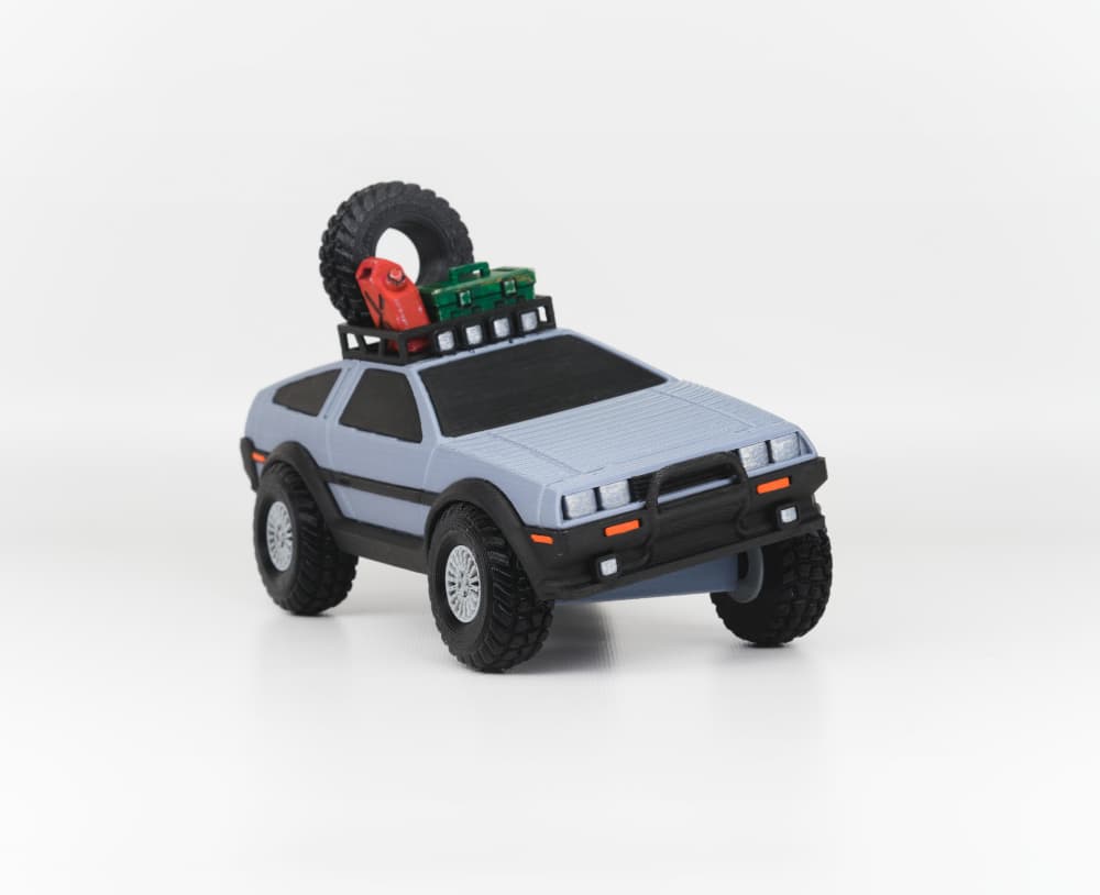 Off-Road DMC Delorean 3d model