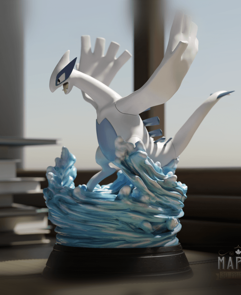 Lugia Diorama 3d model