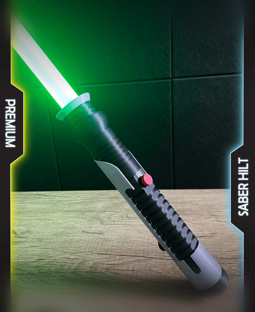 Collapsible Qui-Gon (TPM) Saber 3d model
