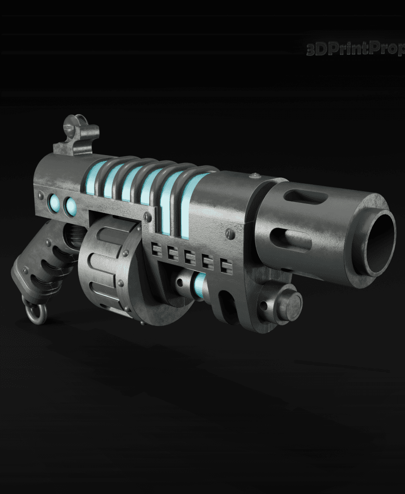 Macrostubber - Adeptus Mechanicus 3d model