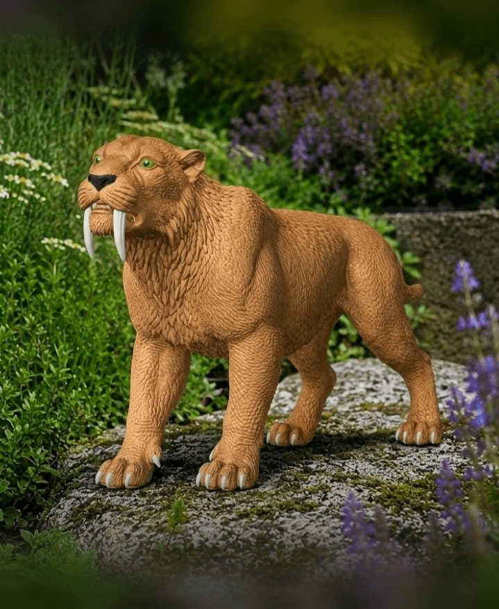 Saber Toothed Cat Garden Gardian 3d model