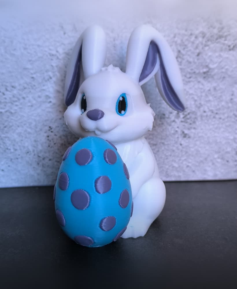 Hare with Easter Egg 3d model