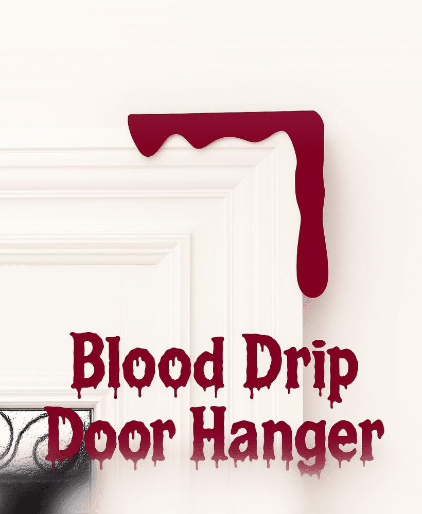 Blood Drip Door Hanger 3d model