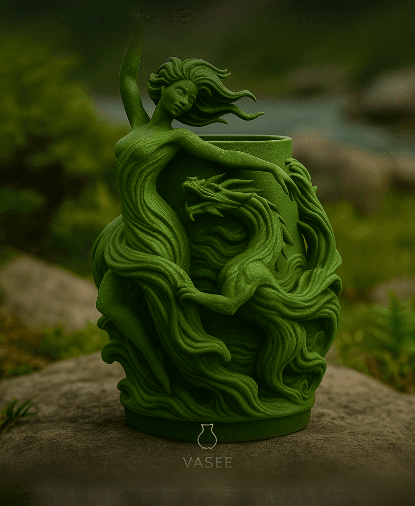 dragon pot 3d model