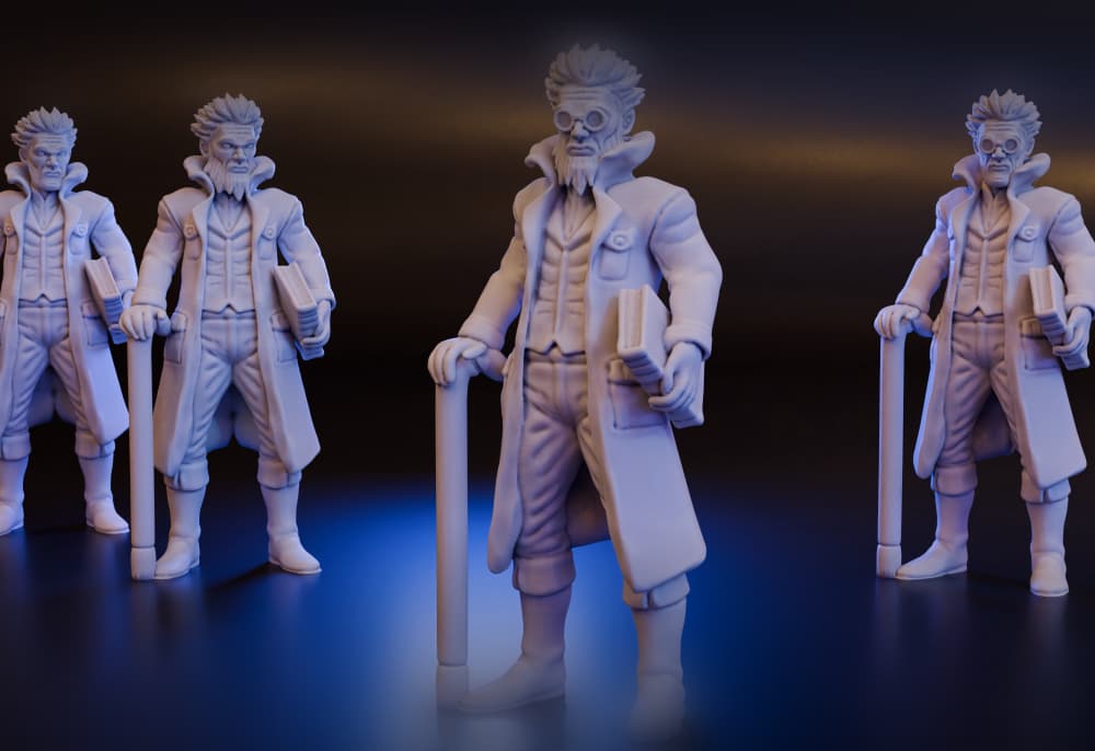 Moonberry Rictavio / Van Richten (DND / TTRPG) 3d model