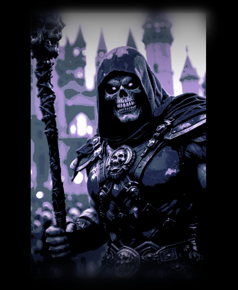 The Evil Skeletor - Prince Keldor - Trying to take over Grayskull - Fan Art 3d model