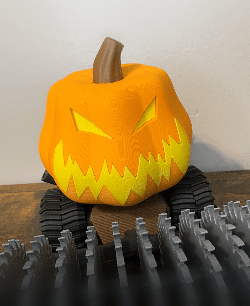 The Pumpkin Jauq - Halloween Monster Truck Mash 3d model