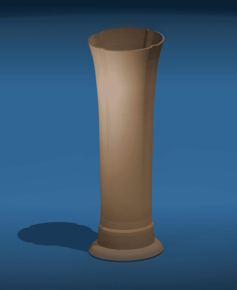 Trumpet Vase 3d model