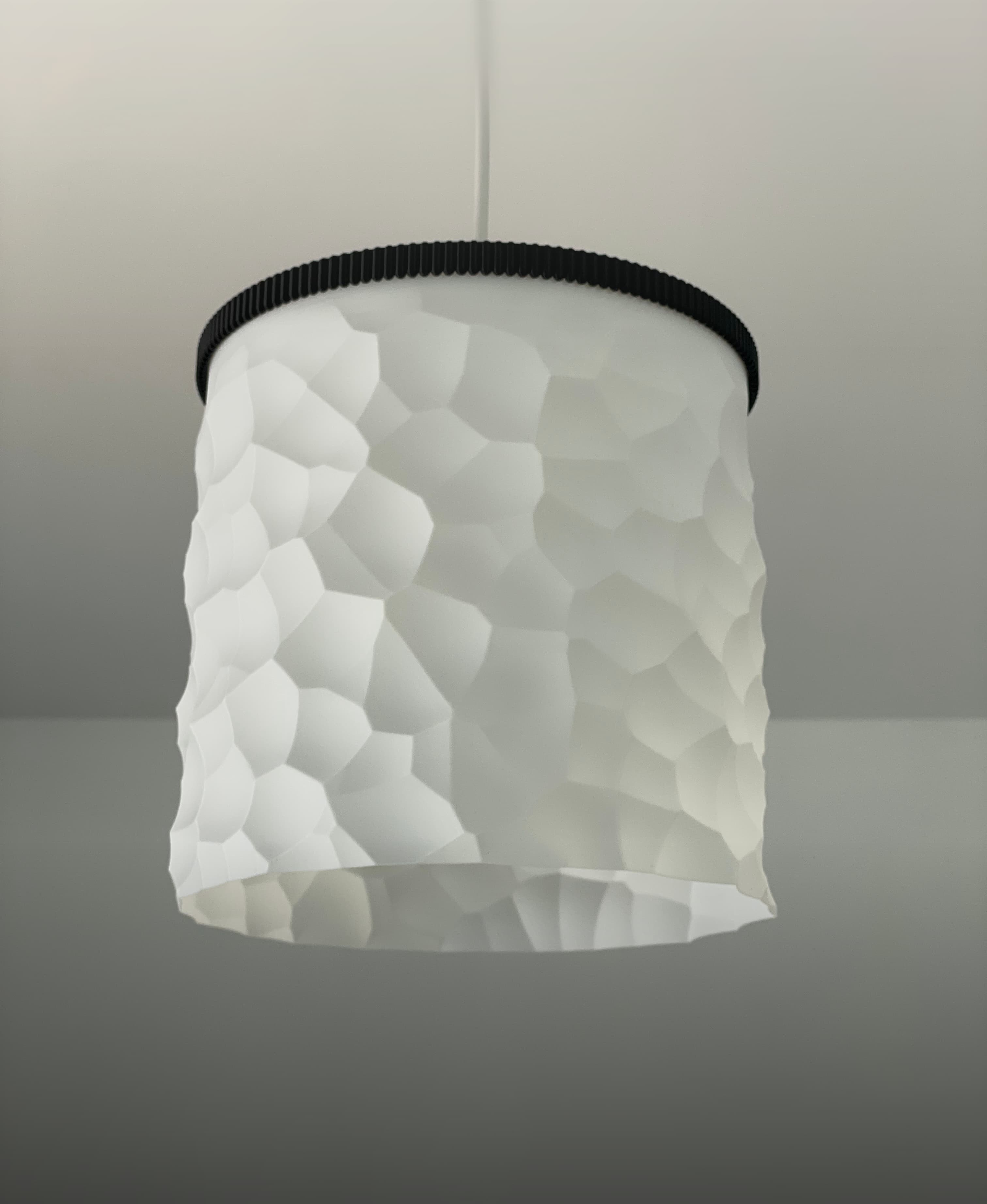 VORONOI PATTERN LAMPSHADE 3d model
