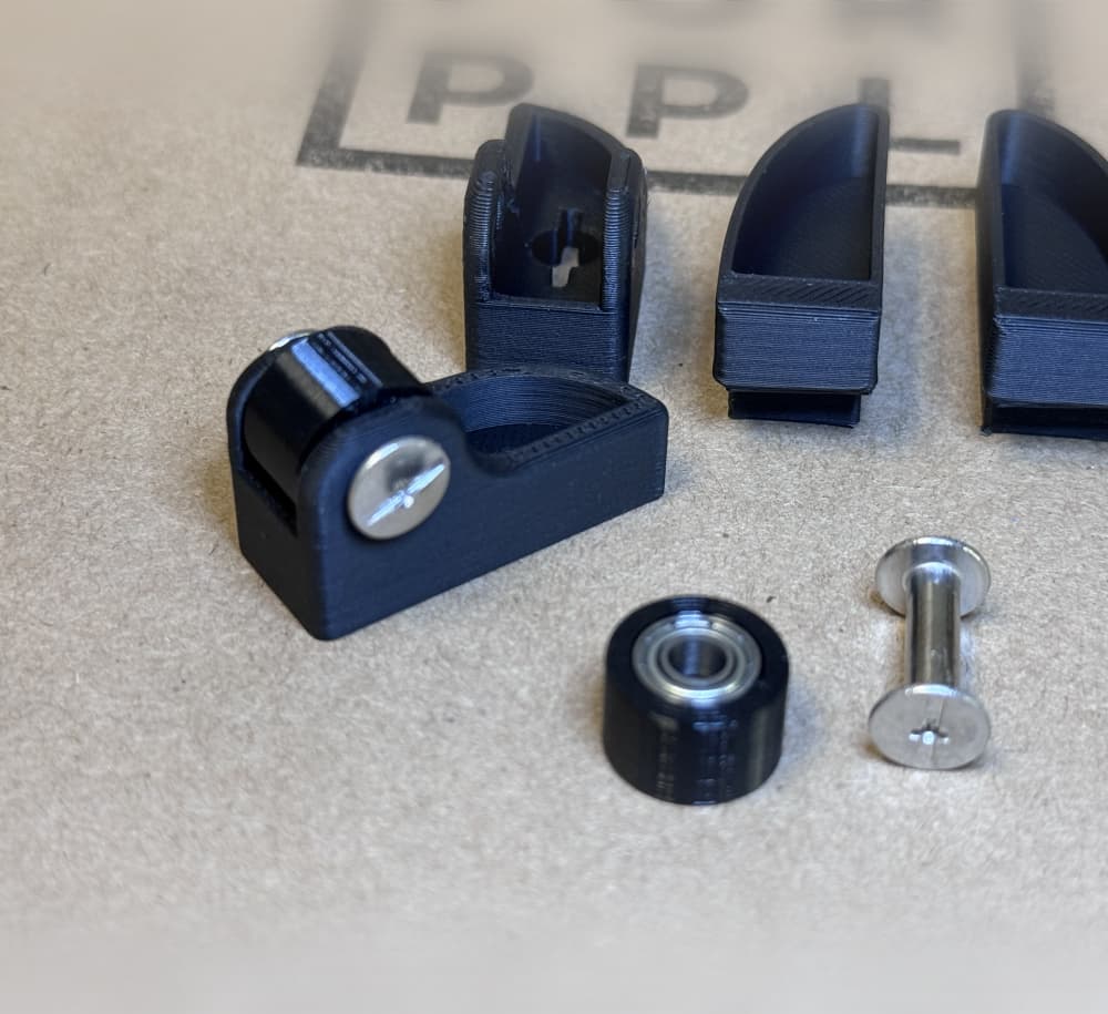 Breville Barista Express Roller Feet Wheel Set | Barista Touch | Sage 3d model