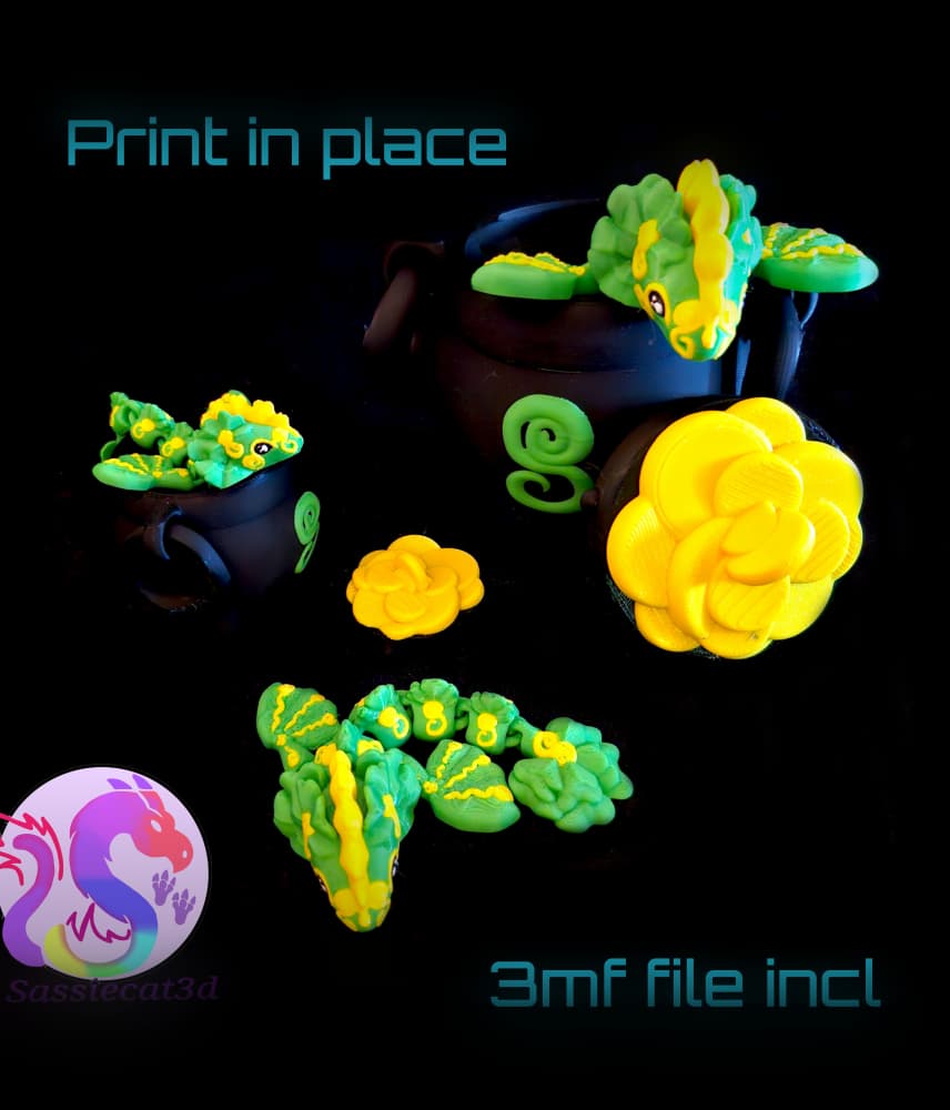 Mini Shamrock and stash *Personal Use* 3d model