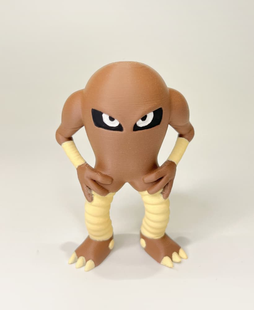 Hitmonlee (Easy Print No Supports) 3d model