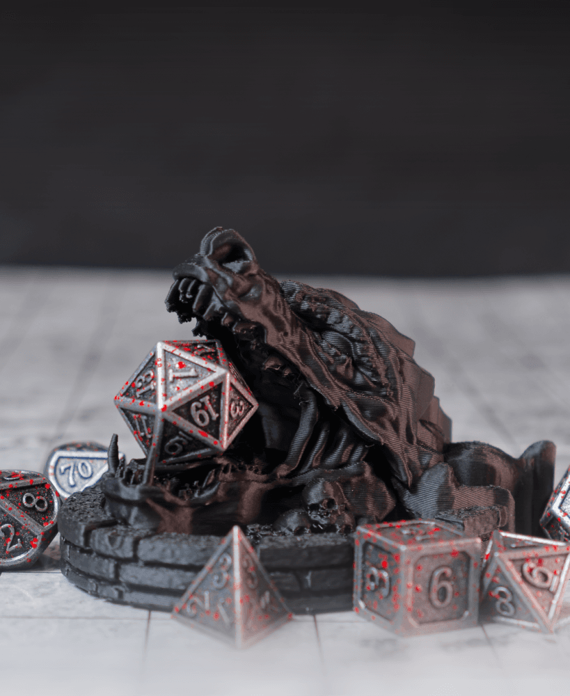 Dragons Jaw D20 Dice Guardian 3d model