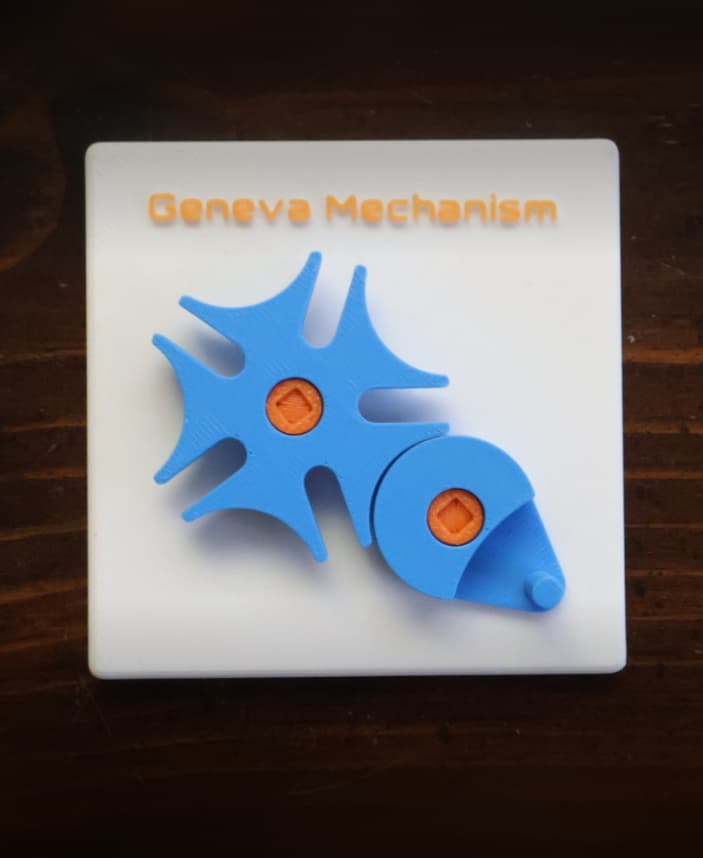 Geneva Mechanism 3d model