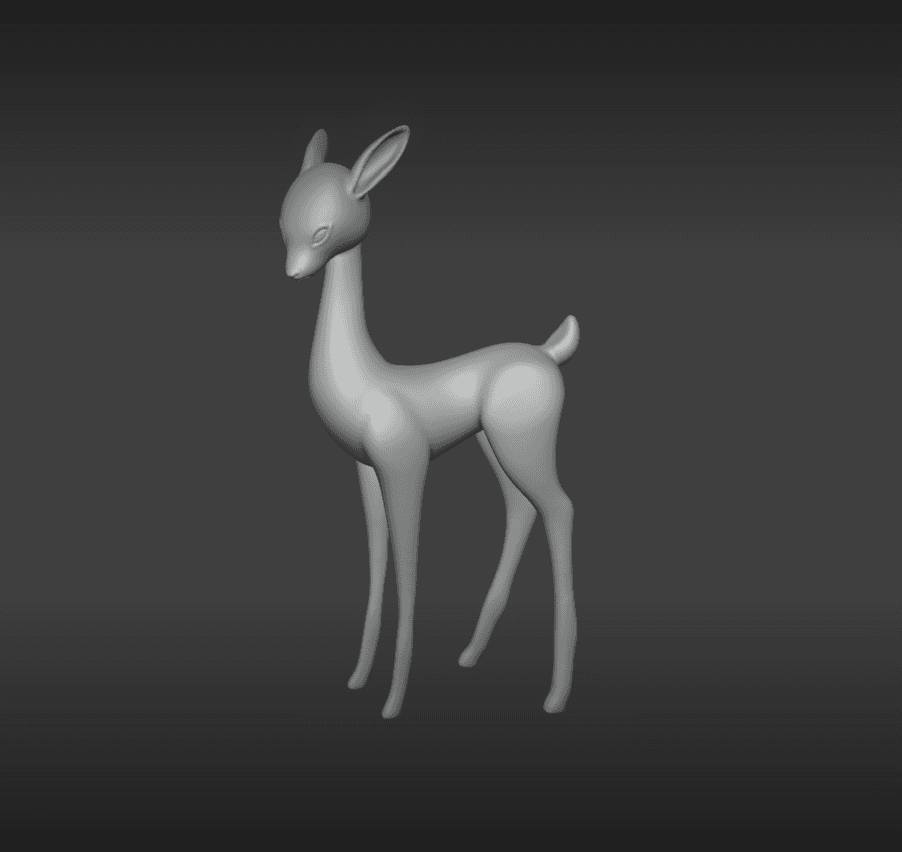 Deer Statue | FREE 3d model