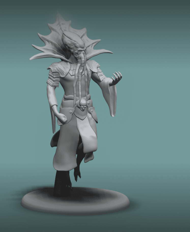 Mind Flayer 3d model