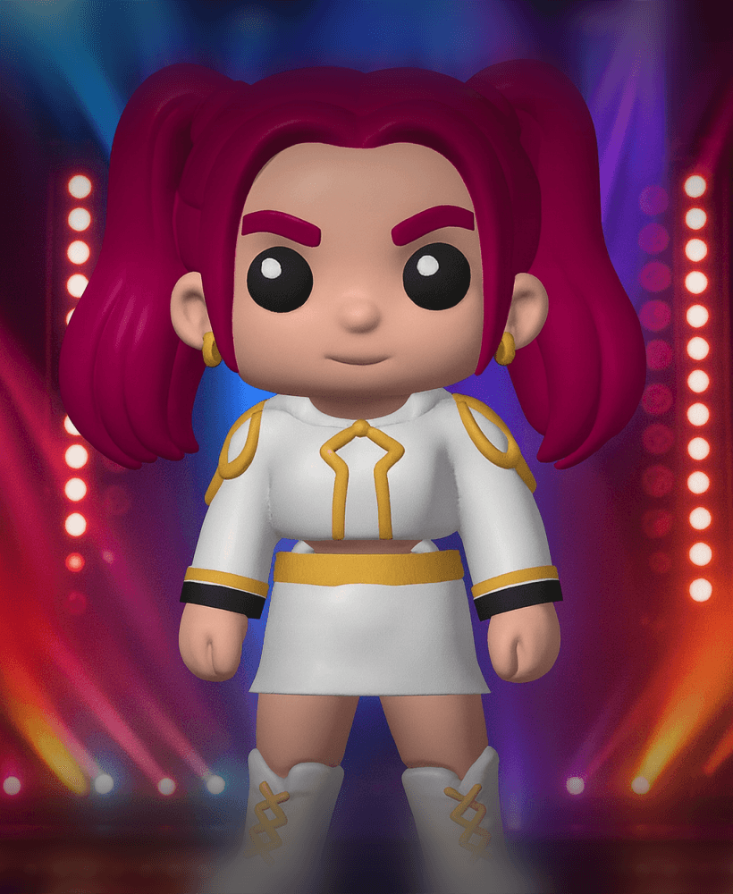 Flexi Mira from KPop Demon Hunters 3d model