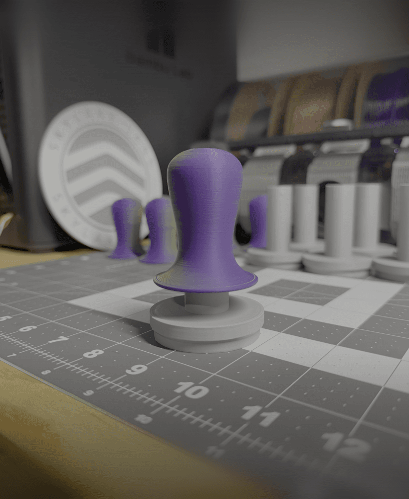 Clicky Espresso Tamper 3d model