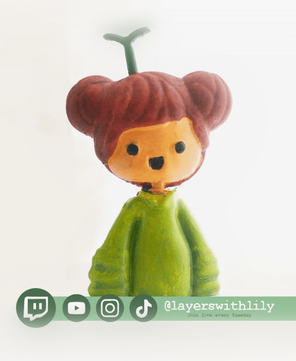 LayersWithLily Figurine 3d model