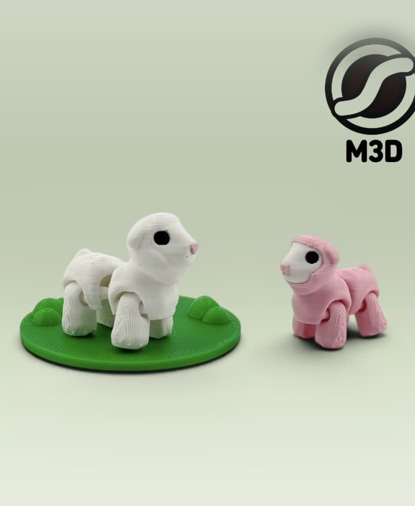 M3D - Baby Lamb 3d model
