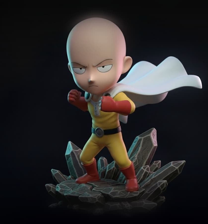 Saitama – Chibi STL 3d model