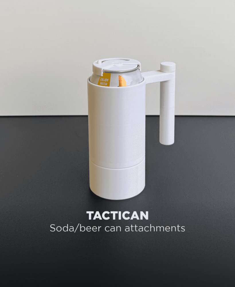 Tactican, can accessories. 3d model