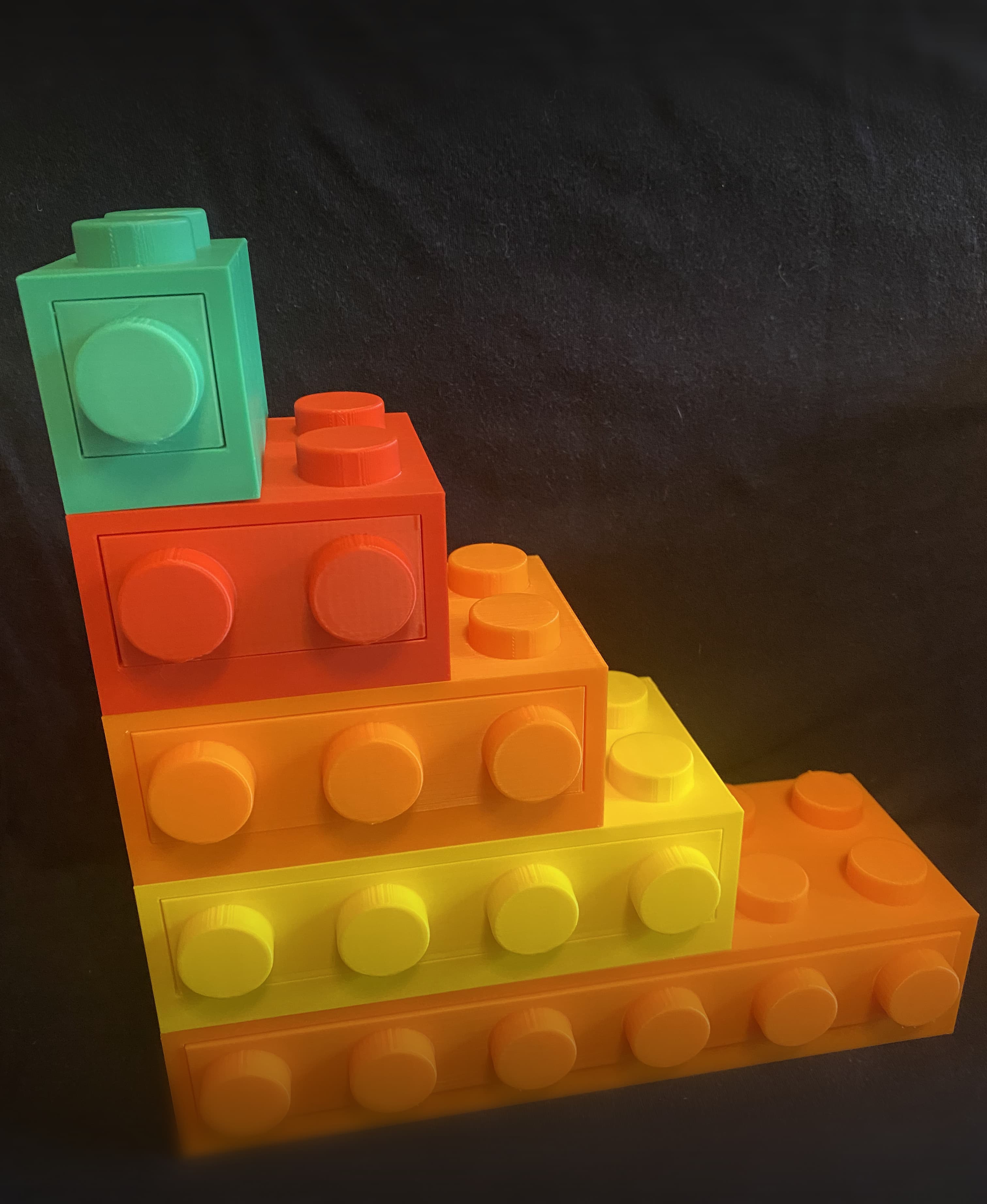 Brick Desktop Organization System 3d model