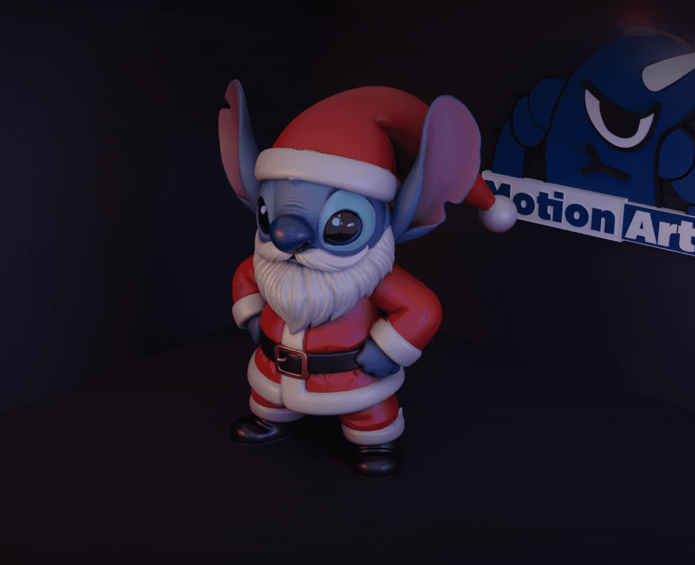Stitch Noel.stl 3d model
