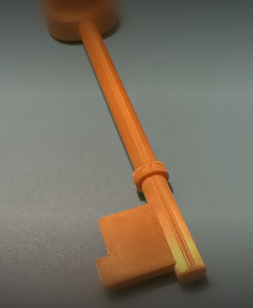 Treasure Key 3d model