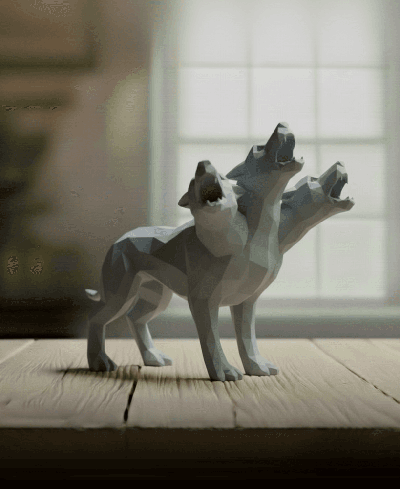 CERBERUS LOWPOLY 3d model