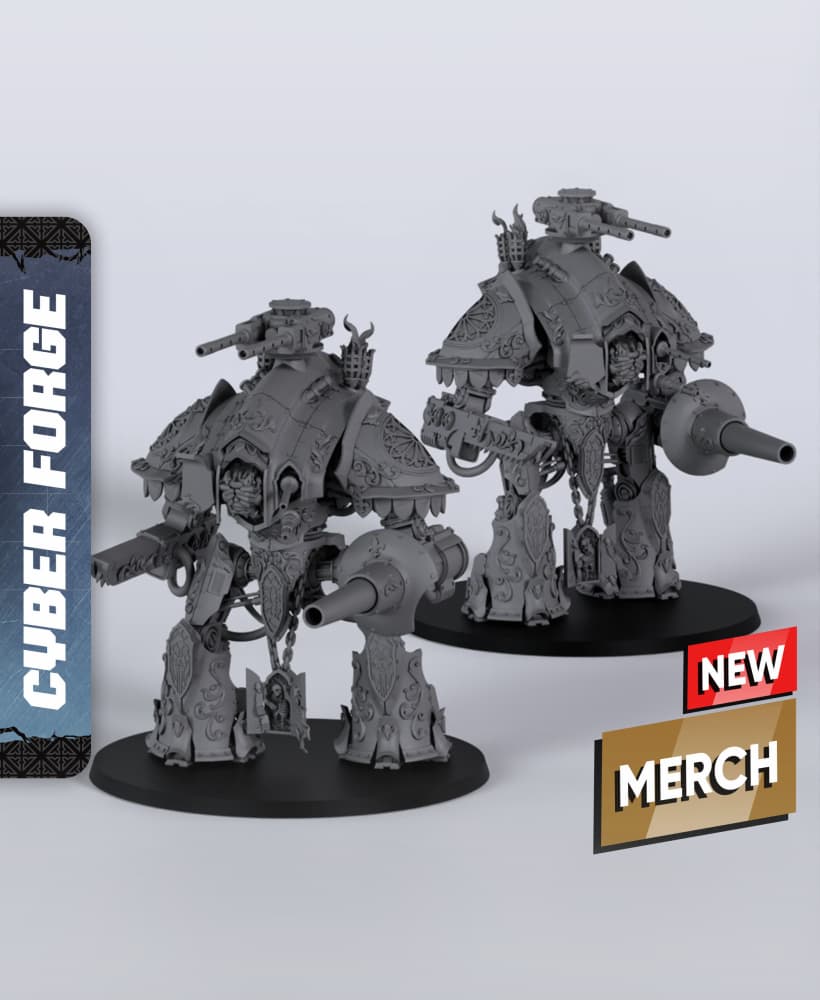 Sisters Sovereigns - With Free Cyberpunk Warhammer - 40k Sci-Fi Gift Ideas for RPG and Wargamers 3d model