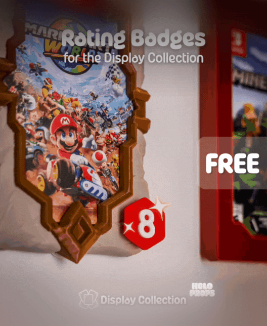 Tier List Badges | DISPLAY COLLECTION - Accessory Set 3d model