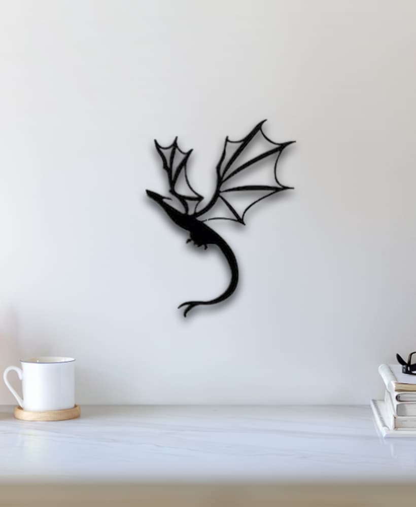 Dragon Wall Art 3d model