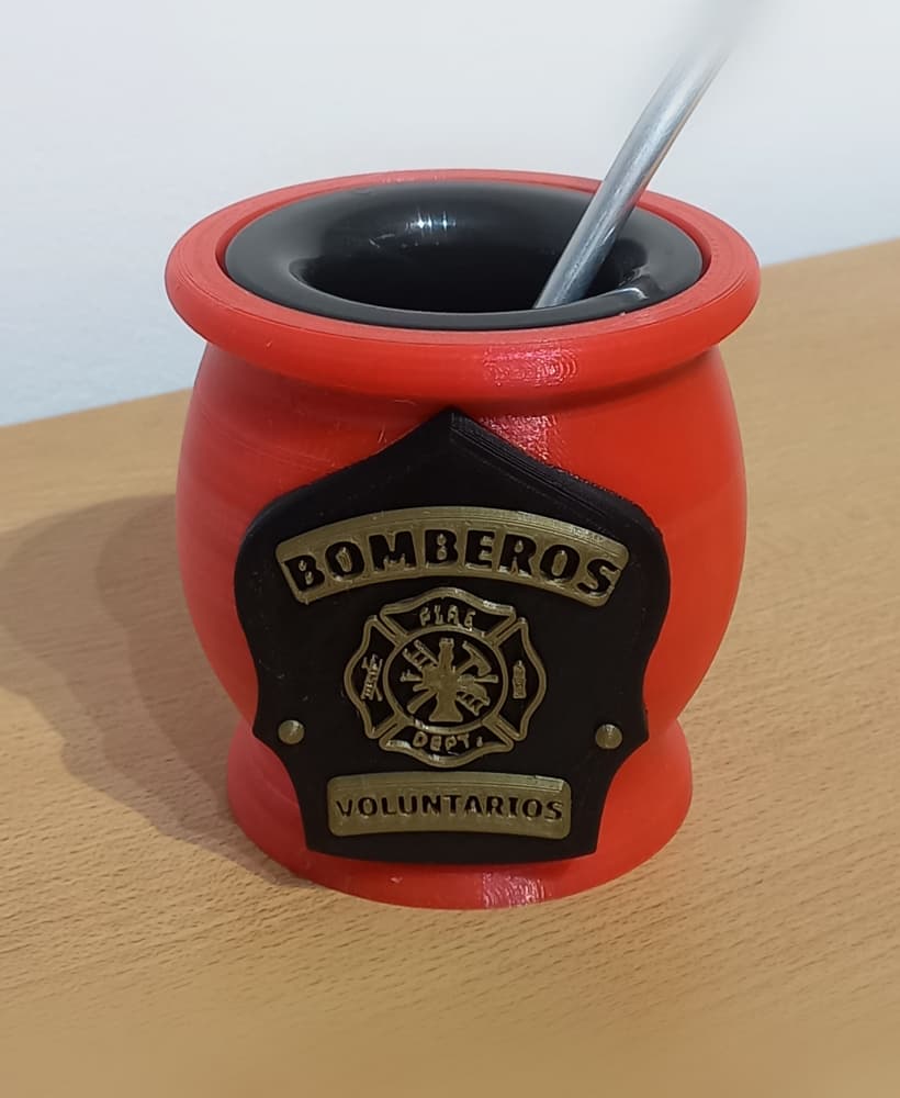Mate Bomberos Voluntarios 3d model