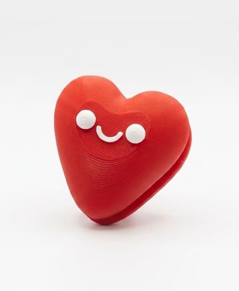 Cute Heart Clicker - Cherry MX Clicker 3d model