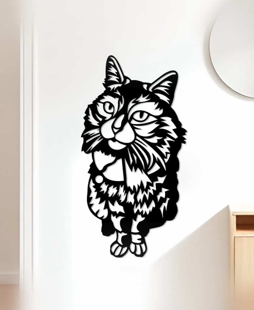 Cat Wall Art, Wall Decor, Home Decor 3d model