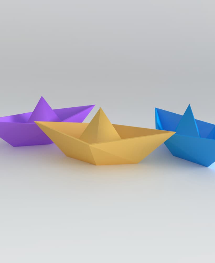 PaperBoat 3d model