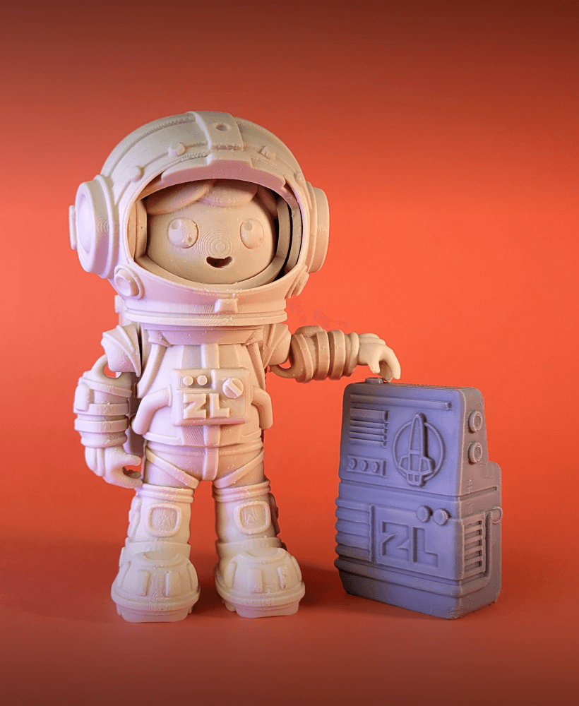 ASTROPAL - The cute astronaut 3d model