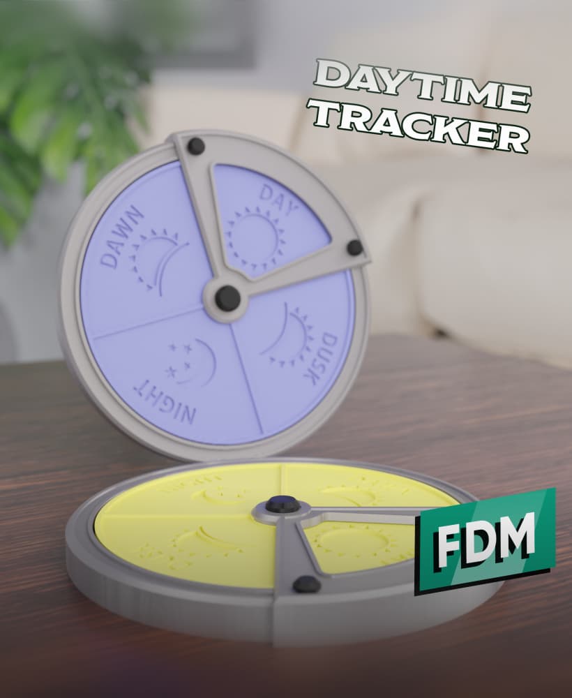 RPG - Daytime Tracker 3d model