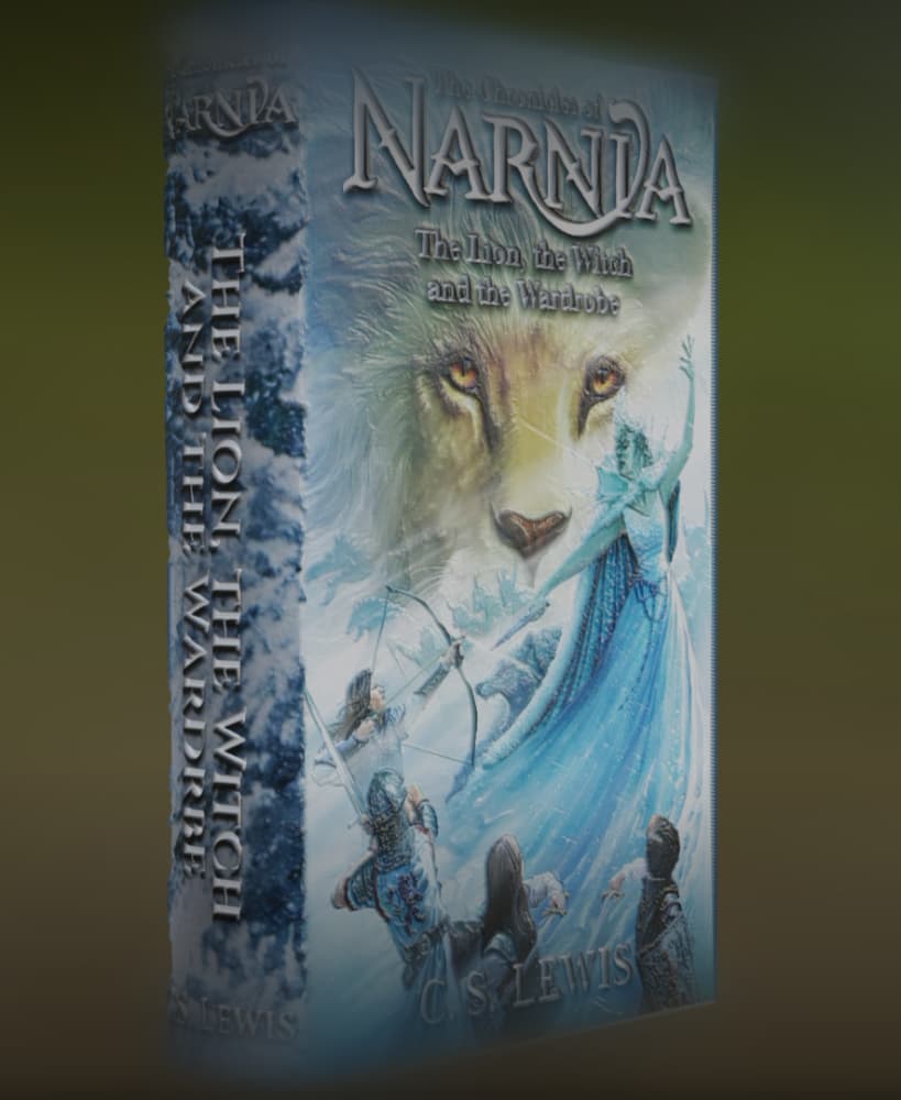 The Lion, the Witch and the Wardrobe - Book Litho 3d model