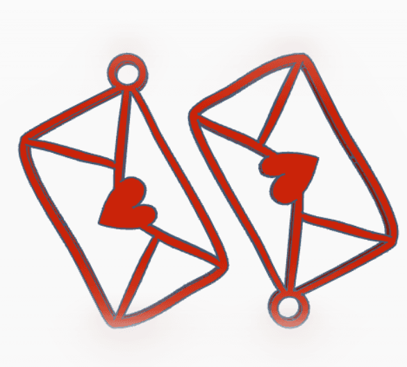 Valentine Envelope 1.stl 3d model