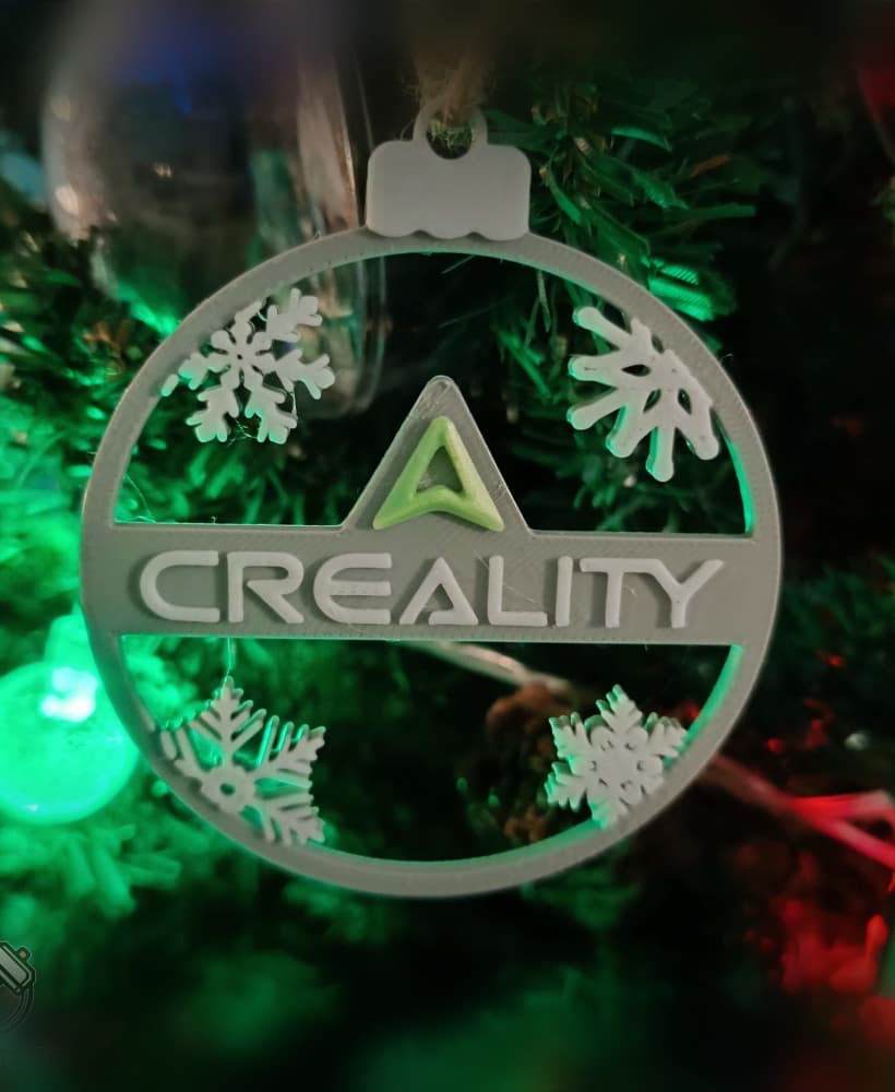 Creality Christmas Tree Ornament 3d model