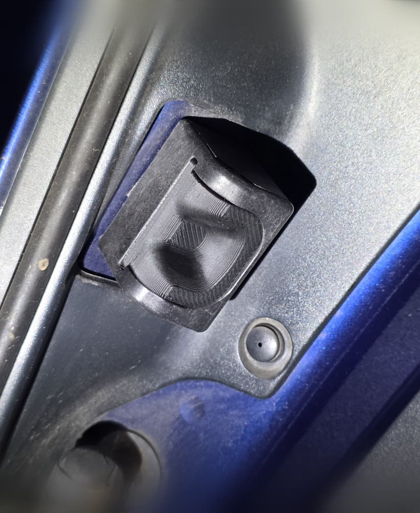 Tesla S liftgate wedge damper 1004039-00-B 3d model