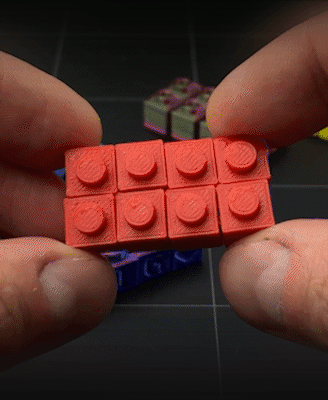 Flexy Brick keychain 3d model