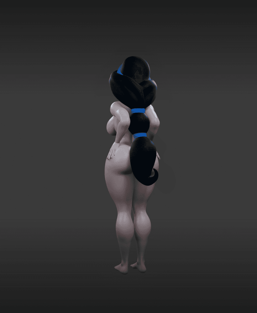 Curvy Princess 3d model