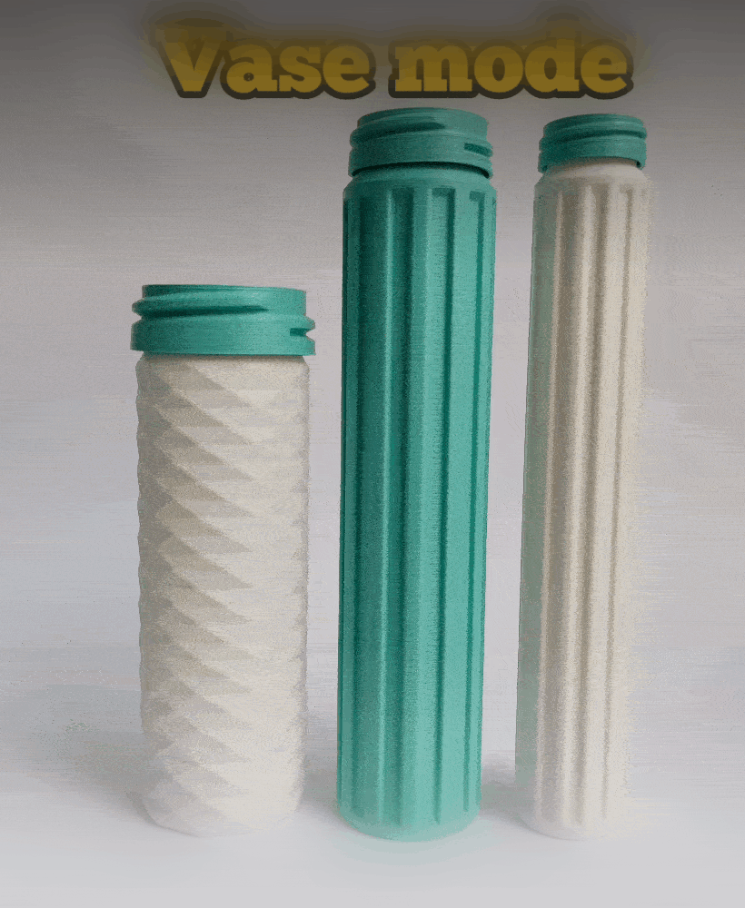 fast print multipurpose containers 3d model