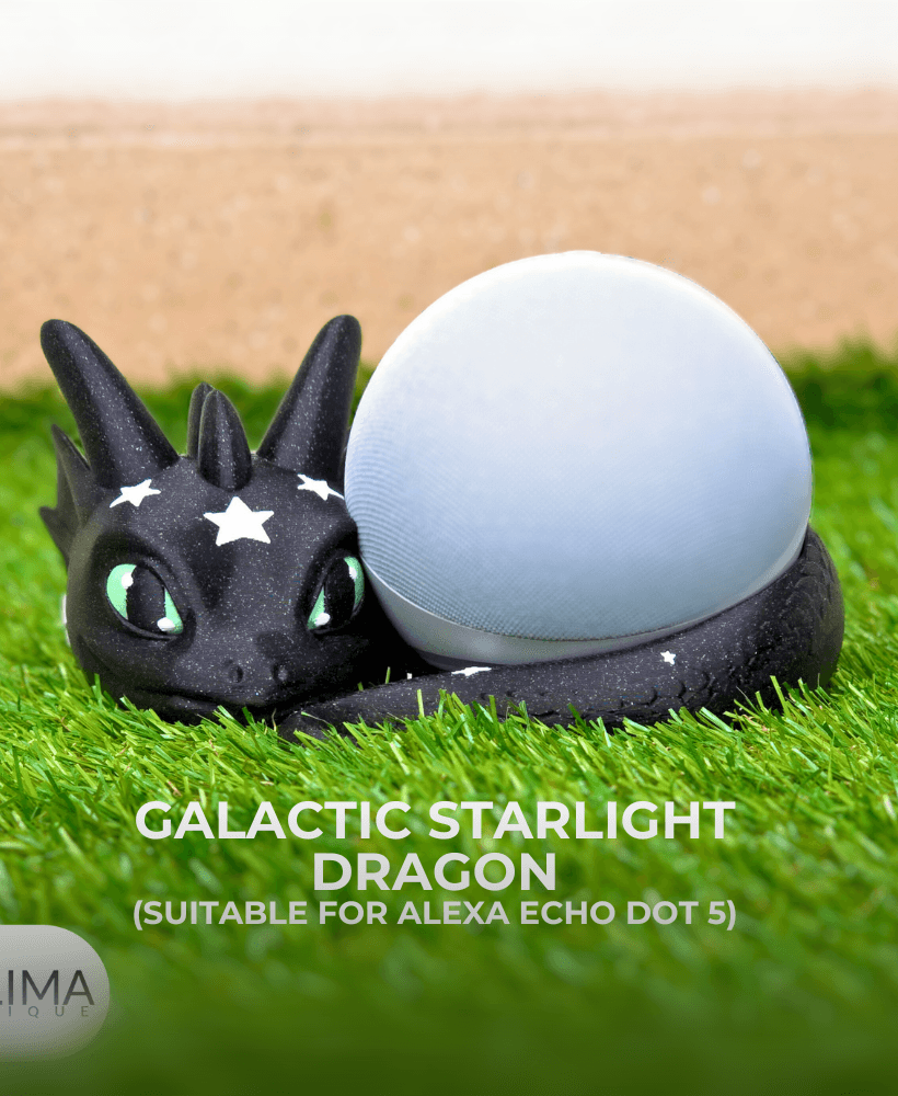 Galactic Starlight Dragon - Suitable for Alexa Echo dot 5 3d model